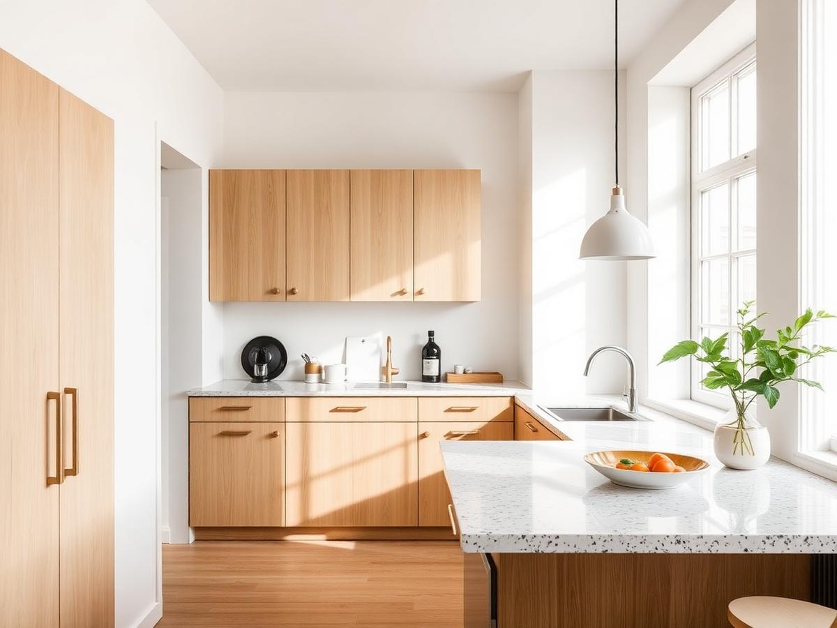 Køkkenrenovering i lejlighed